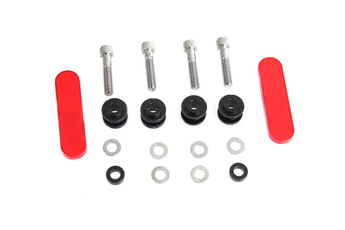 Wyatt Gatling Docking Hardware Kit Gloss Black - 50-1691