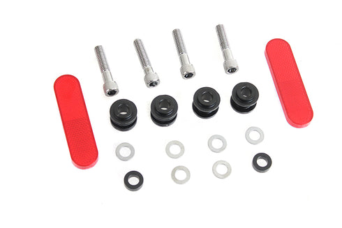 Wyatt Gatling Docking Hardware Kit Gloss Black - 50-1691