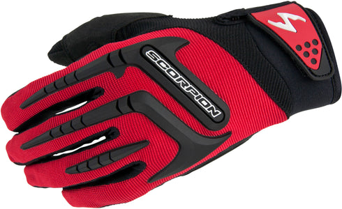 SCORPION EXO Skrub Gloves Red 3x - 75-57563X