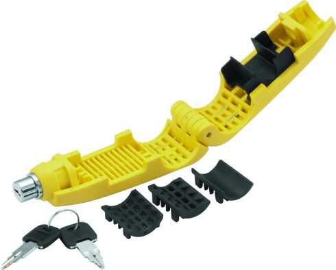 Bully Lock Bully Grip Lock - Yellow