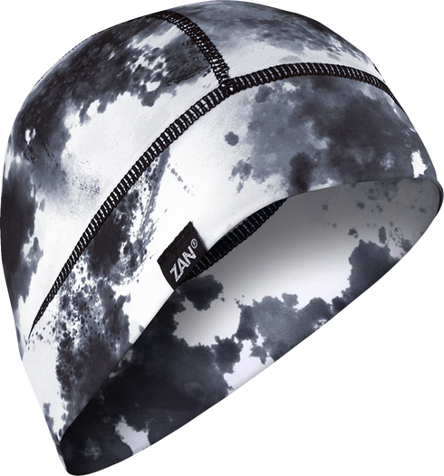 ZAN HEADGEAR Arctech® Helmet Liner - Black and White - Tie Dye WHCL153