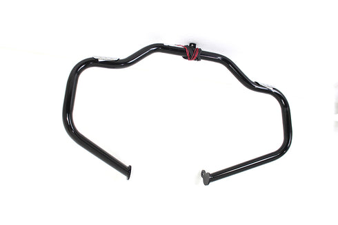 V-Twin Black Front Turn Signal Highway Bar - 51-0016