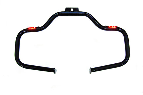 V-Twin Black Front Turn Signal Highway Bar - 51-0018