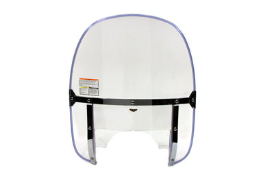 National Cycle Beaded Windshield with Clear Lower - 51-0257