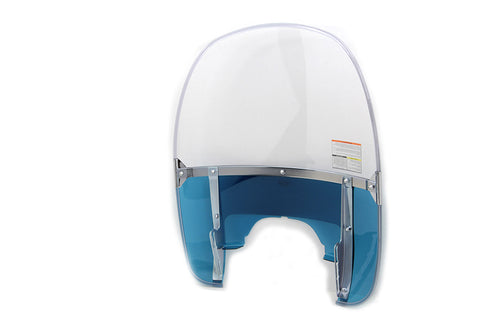 National Cycle Beaded Windshield Blue Lower - 51-0259