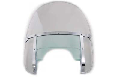 V-Twin Replica Clear Beaded Windshield - 51-0279