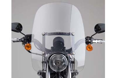 National Cycle Spartan Quick Release Windshield Clear - 51-0289