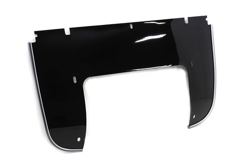 National Cycle Beaded Lower Windshield Black - 51-0318