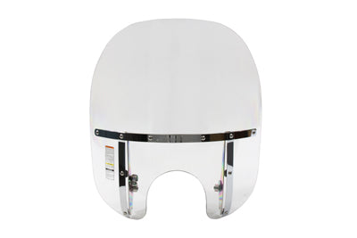 National Cycle Switchblade Detachable Clear 2-Up Windshield - 51-0352