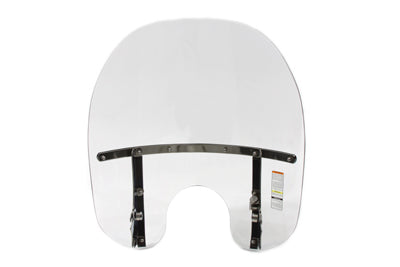 National Cycle Switchblade Detachable Clear 2-Up Windshield - 51-0353