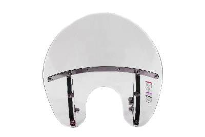 National Cycle Switchblade Detachable Clear Chopped Windshield - 51-0357