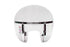 National Cycle Switchblade Detachable Tinted Chopped Windshield - 51-0359