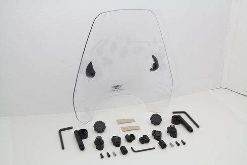 National Cycle Clear Deflector Windshield - 51-0368