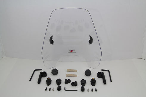 National Cycle Clear Deflector Windshield - 51-0368
