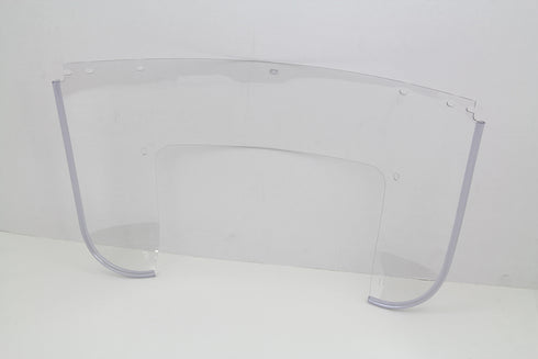 National Cycle Beaded Lower Windshield Clear - 51-0370