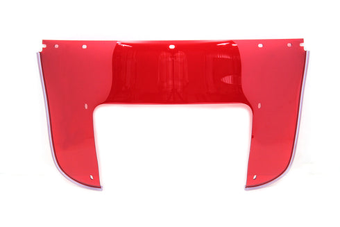 National Cycle Beaded Lower Windshield Red - 51-0371