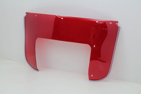 National Cycle Beaded Lower Windshield Red - 51-0371