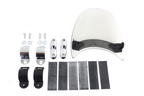 National Cycle Flyscreen Windshield with Light Grey Tint - 51-0374