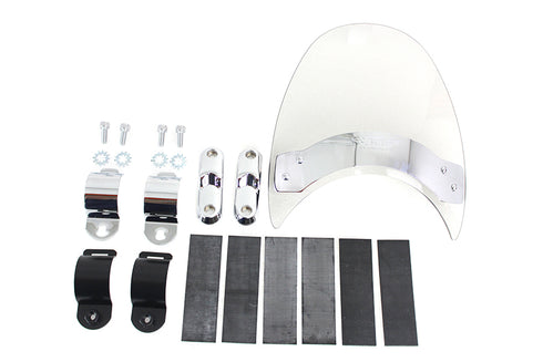 National Cycle Flyscreen Windshield with Light Grey Tint - 51-0374