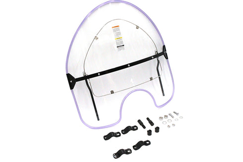 National Cycle National Cycle Spring Fork Windshield Clear - 51-0375