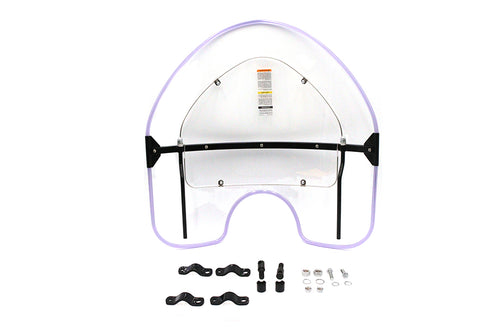 National Cycle National Cycle Spring Fork Windshield Clear - 51-0375