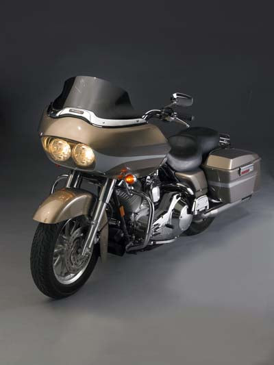 National Cycle V-Stream Dark Tint Low Windshield - 51-0407