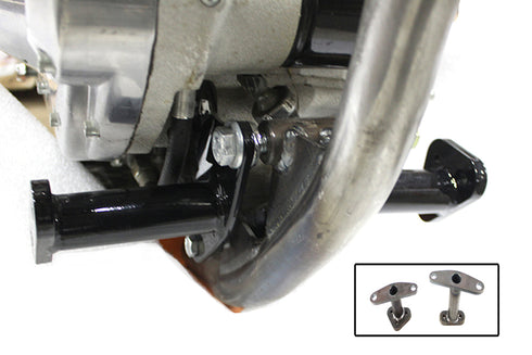 V-Twin XL Control Mount Set Black - 51-0485