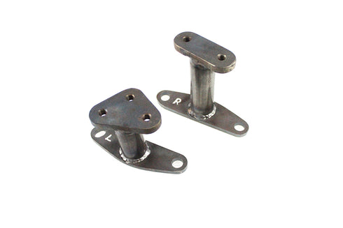 V-Twin XL Control Mount Set Black - 51-0485