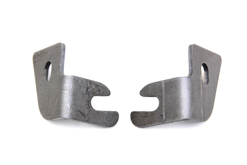 V-Twin Lower Tank Mount Tab Set Raw - 51-0644