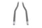 V-Twin Front Frame Wishbone Tube Set Raw - 51-0669