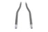 V-Twin Front Frame Wishbone Tube Set Raw - 51-0669