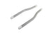 V-Twin Front Frame Wishbone Tube Set Raw - 51-0669