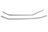 V-Twin Rigid Frame Lower Frame Rail Set Raw - 51-0688