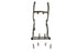 V-Twin Hardtail Rear Frame Section - 51-0849