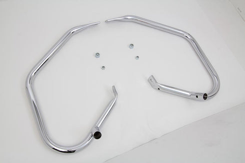 V-Twin Chrome Profile Rear Frame Bar Set - 51-0850