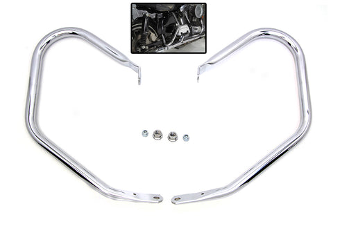 V-Twin Chrome Rear Frame Bar Set - 51-0851