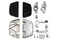 V-Twin Passenger Footboard Set with Swingarm Mount Kit - 51-0853