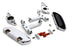 V-Twin Passenger Footboard Set with Swingarm Mount Kit - 51-0867