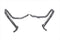 V-Twin Chrome Rear Frame Guard Set - 51-0877