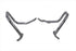 V-Twin Chrome Rear Frame Guard Set - 51-0877