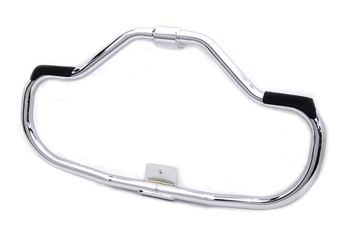 V-Twin Chrome Front Engine Bar with Footpeg Pads - 51-0888