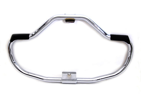 V-Twin Chrome Front Engine Bar with Footpeg Pads - 51-0888