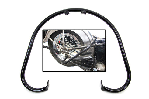V-Twin Black Rear Big Twin Frame Bar - 51-0889