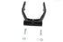 V-Twin Black Rear Frame Swingarm - 51-0898