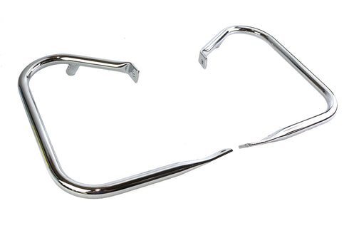 V-Twin Chrome Rear Frame Bar Set - 51-0935