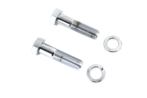Gardner-Westcott Swingarm Pivot Bolt Set Hex Chrome - 51-0971