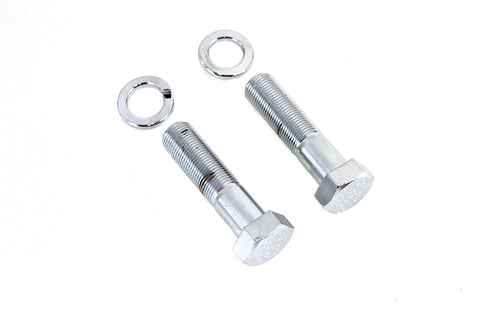 Gardner-Westcott Swingarm Pivot Bolt Set Hex Chrome - 51-0971