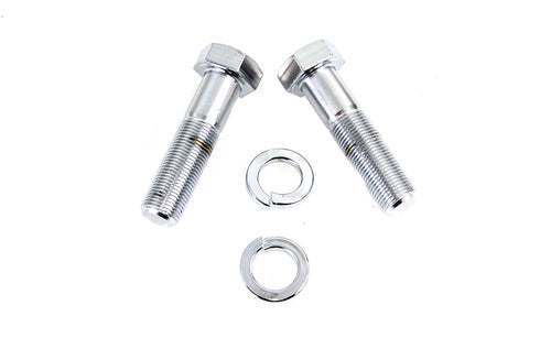 Gardner-Westcott Swingarm Pivot Bolt Set Hex Chrome - 51-0971