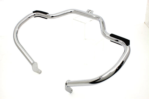 V-Twin Chrome Front Engine Bar with Footpeg Pads - 51-0990