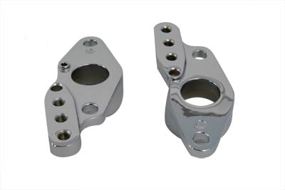 V-Twin Swingarm Pivot Mount End Caps Chrome - 51-0992